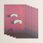 Pelicans in Space Wrapping Paper Gallery Image 3