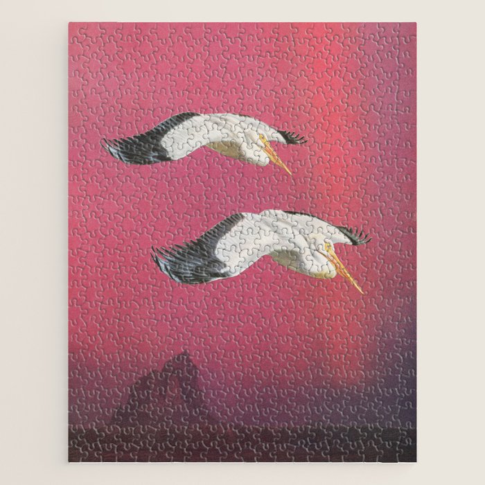 Pelicans in Space Jigsaw Puzzle Gallery Image 1
