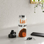 Vintage Las Vegas United Air Lines Travel Poster "Day Time Sun Night Time Fun" Water Bottle Gallery Image 4