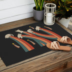 Cat Landscape 164: The Shooting Stars Outdoor Rug Gallery Image 2