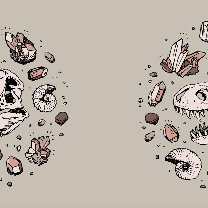 Geo-rex Vortex | Rose Quartz Coffee Mug Gallery Image 2
