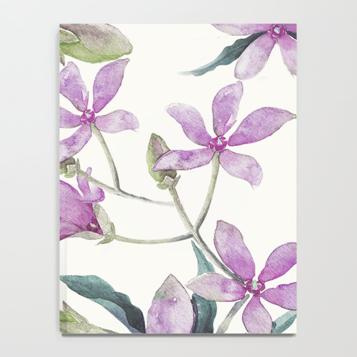Purple flowers Notebook Gallery Image 4