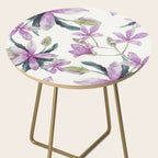 Purple flowers Side Table Gallery Image 2