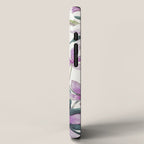 Purple flowers iPhone Case Gallery Image 2