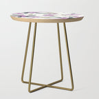Purple flowers Side Table Gallery Image 1