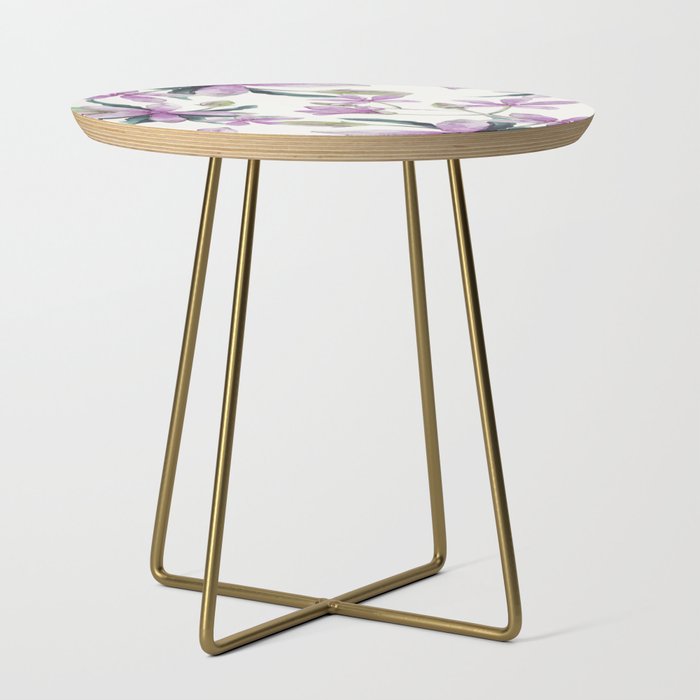 Purple flowers Side Table Gallery Image 1