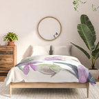 Purple flowers Comforter Gallery Image 3