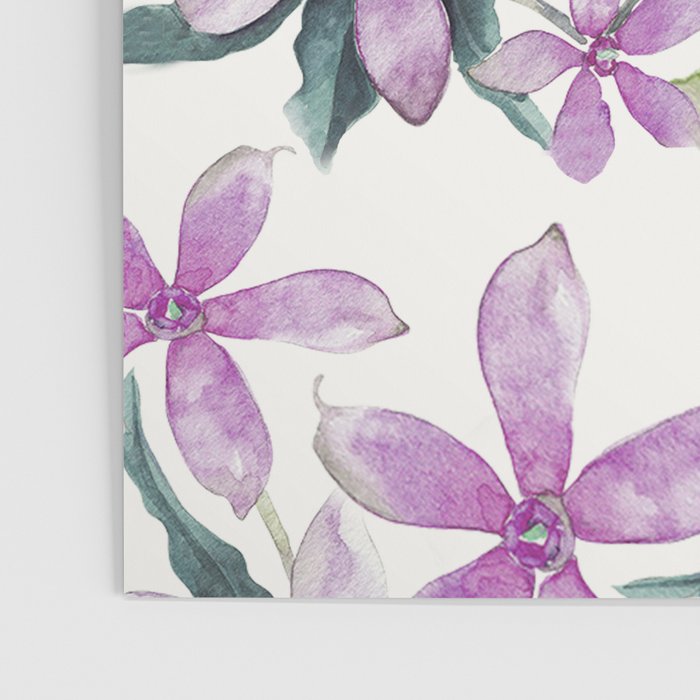 Purple flowers Poster Gallery Image 3