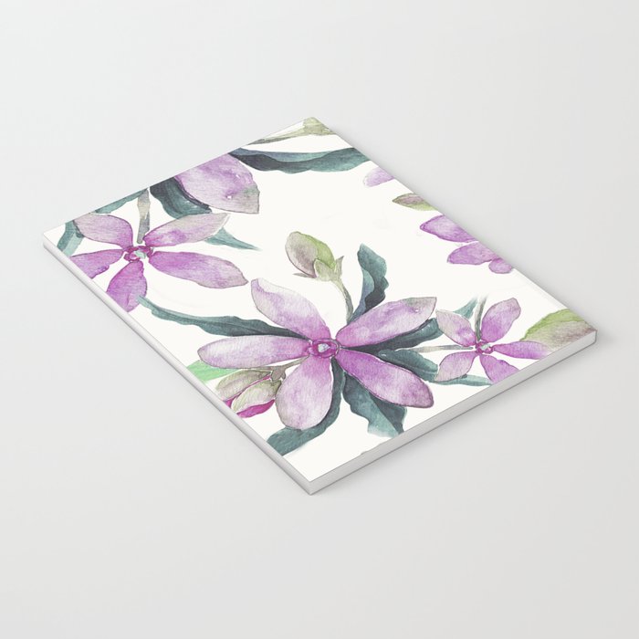 Purple flowers Notebook Gallery Image 3