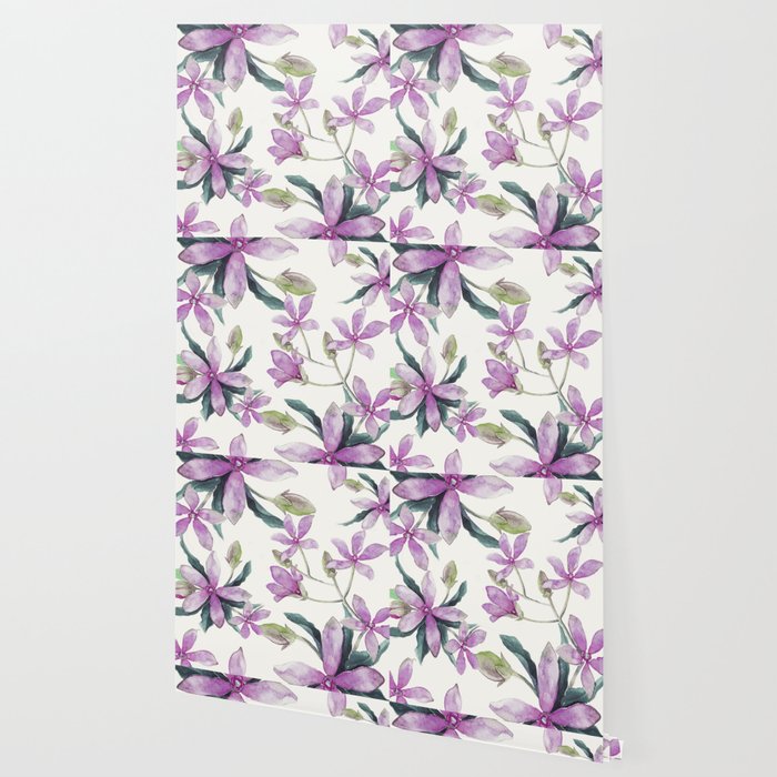Purple flowers Wallpaper Gallery Image 2