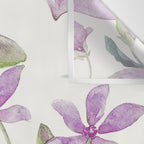 Purple flowers Wall Tapestry Gallery Image 3