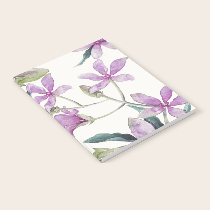 Purple flowers Notebook Gallery Image 2