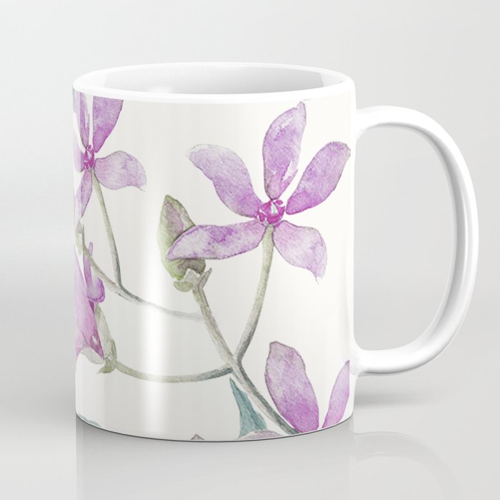 Purple flowers Coffee Mug Gallery Image 1