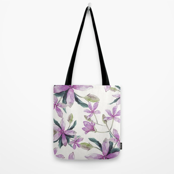 Purple flowers Tote Bag Gallery Image 2