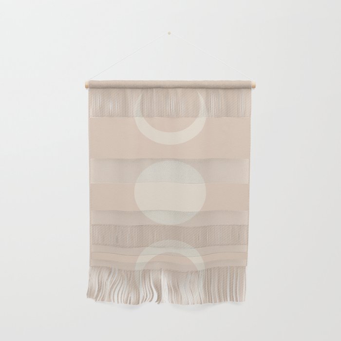 Moon Shapes Minimalism - Ethereal Light Wall Hanging Gallery Image 1