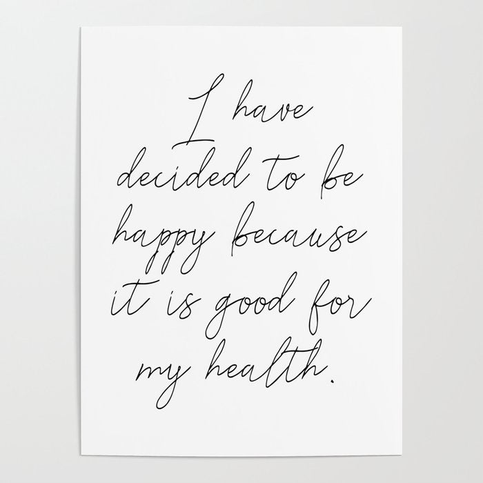 Happy Quote (Voltaire) Poster Gallery Image 4