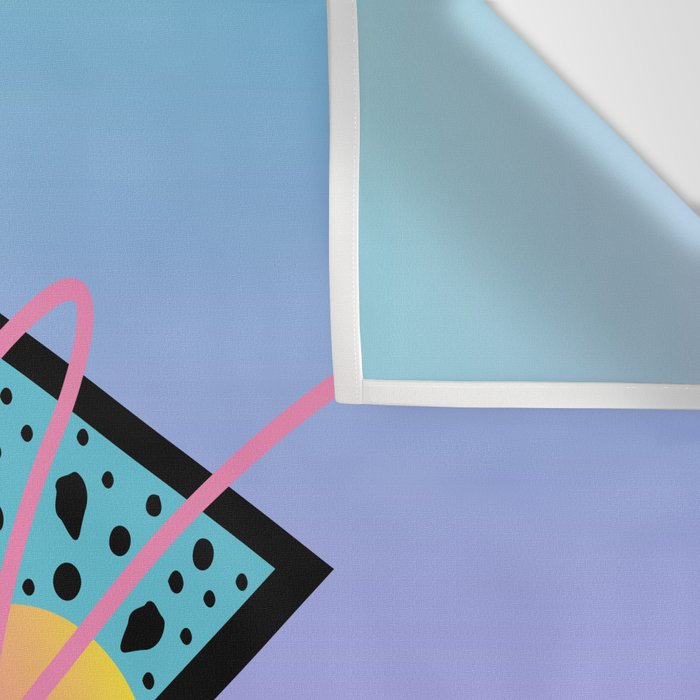 Memphis pattern 93 - 80s / 90s Retro Wall Tapestry Gallery Image 3