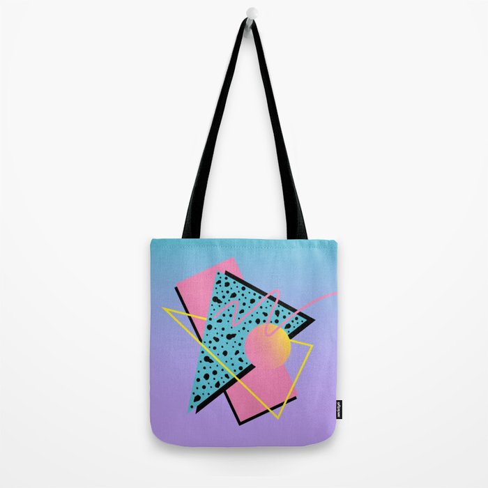 Memphis pattern 93 - 80s / 90s Retro Tote Bag Gallery Image 2
