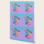 Memphis pattern 93 - 80s / 90s Retro Wallpaper Gallery Image 2