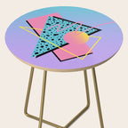 Memphis pattern 93 - 80s / 90s Retro Side Table Gallery Image 2