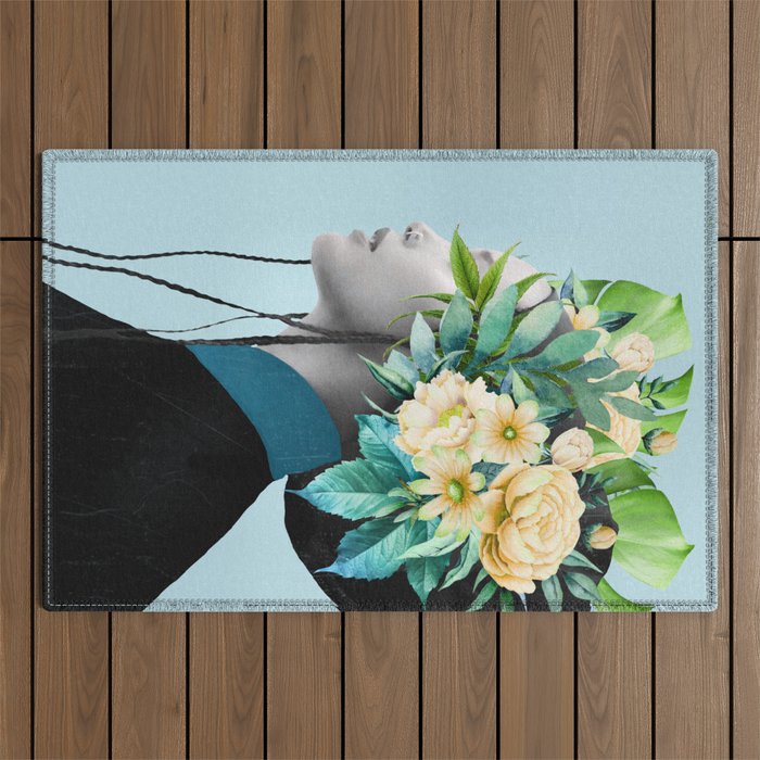 Tropical Girl 6 Outdoor Rug Gallery Image 1