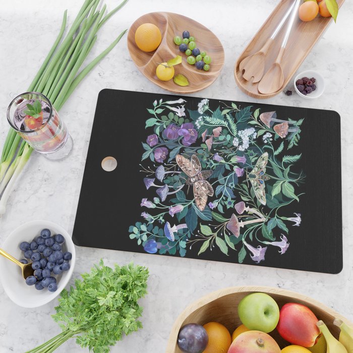 Witches Garden Cutting Board Gallery Image 2