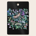Witches Garden Cutting Board Gallery Image 1