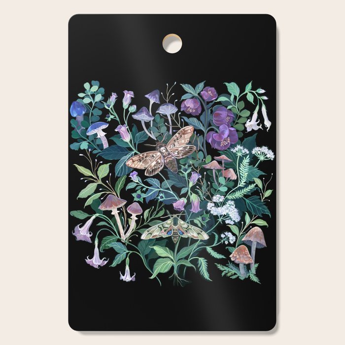 Witches Garden Cutting Board Gallery Image 1