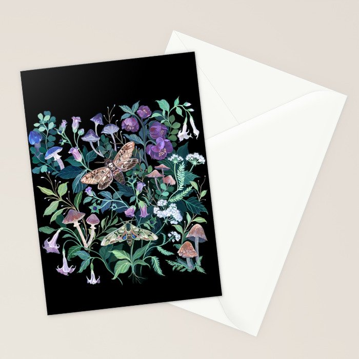 Witches Garden Stationery Card Gallery Image 2