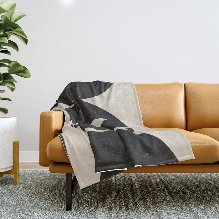 Geometry in Balance Throw Blanket Gallery Image 1