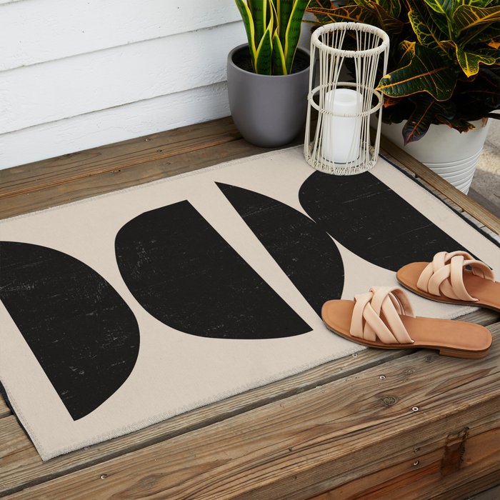 Geometry in Balance Outdoor Rug Gallery Image 2