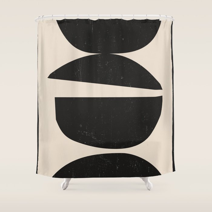 Geometry in Balance Shower Curtain Gallery Image 1