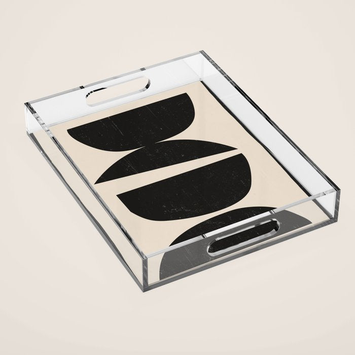 Geometry in Balance Acrylic Tray Gallery Image 1