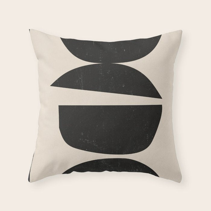 Geometry in Balance Throw Pillow Gallery Image 6