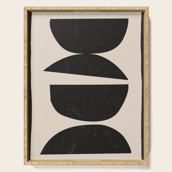 Geometry in Balance Serving Tray Gallery Image 1