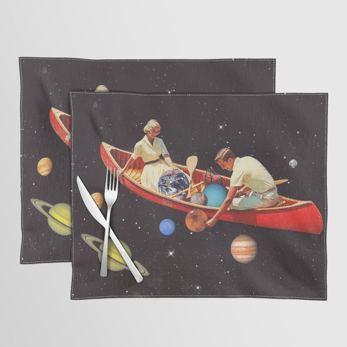 Big Bang Generation - A romantic boat ride amongst planets & stars in space Placemat Gallery Image 1