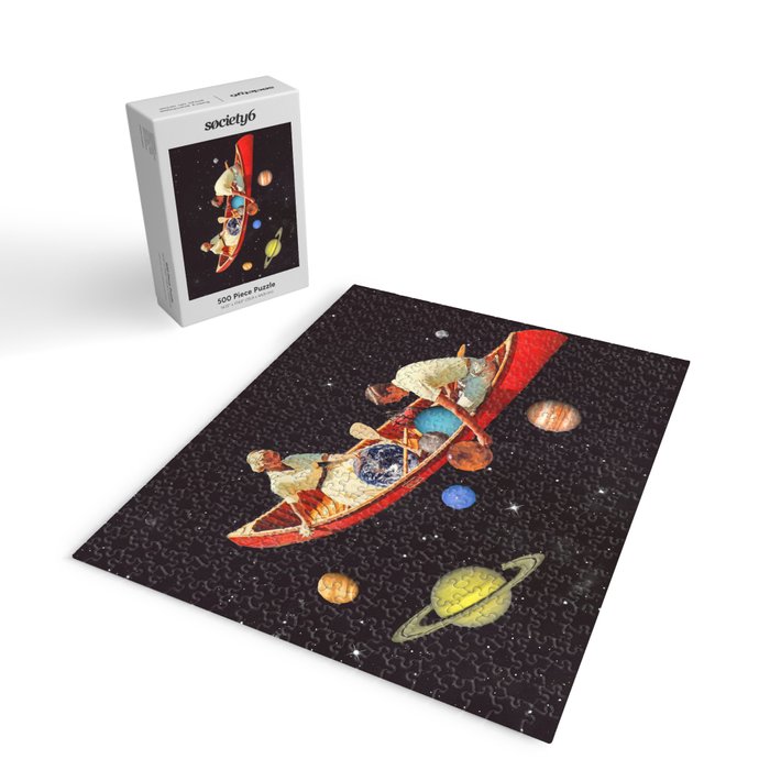 Big Bang Generation - A romantic boat ride amongst planets & stars in space Jigsaw Puzzle Gallery Image 2