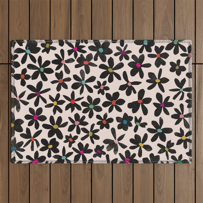 wildflowers 13 Outdoor Rug Gallery Image 1