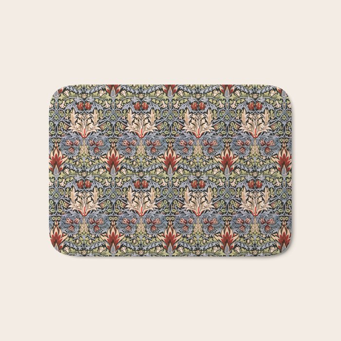 Snakeshead by William Morris Bath Mat Gallery Image 1
