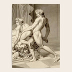 Jean Frédéric Maximilien de Waldeck Erotic Lovers II Poster Gallery Image 4
