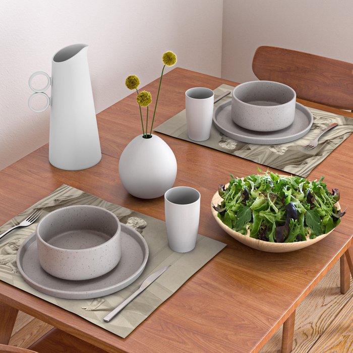 Jean Frédéric Maximilien de Waldeck Erotic Lovers II Placemat Gallery Image 2