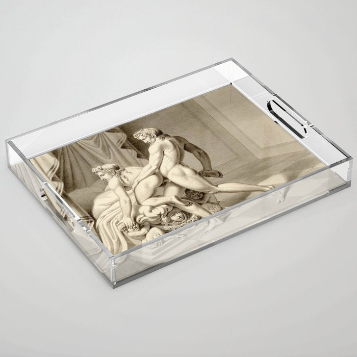 Jean Frédéric Maximilien de Waldeck Erotic Lovers II Acrylic Tray Gallery Image 1