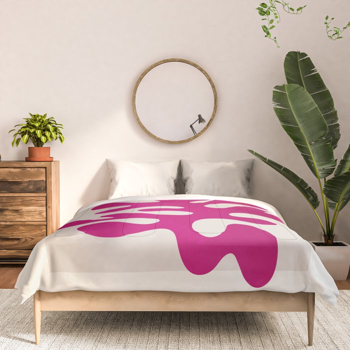 Wine: Matisse Color Series II | Mid-Century Edition Comforter Gallery Image 3