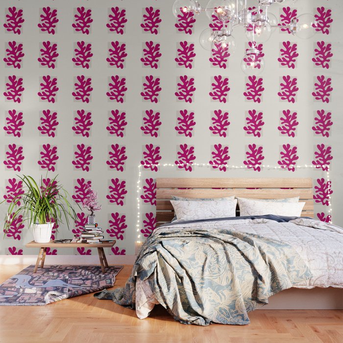 Wine: Matisse Color Series II | Mid-Century Edition Wallpaper Gallery Image 3