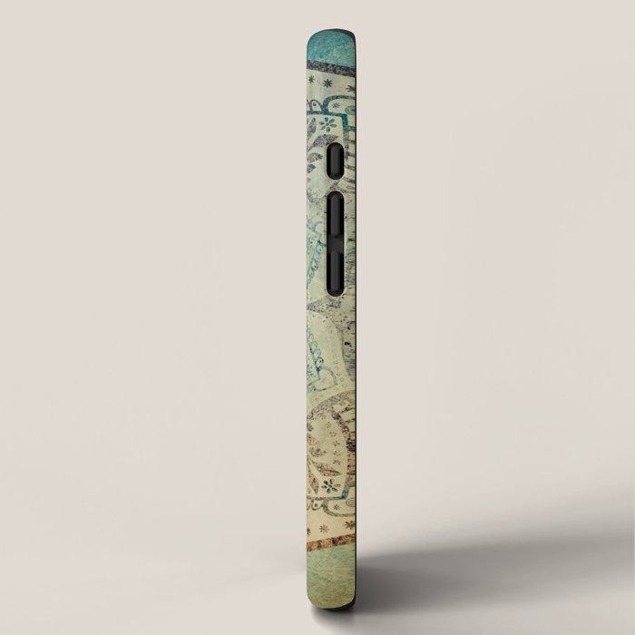 Faded Bohemian Mandala iPhone Case Gallery Image 2