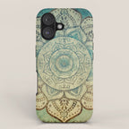 Faded Bohemian Mandala iPhone Case Gallery Image 1