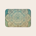 Faded Bohemian Mandala Bath Mat Gallery Image 1