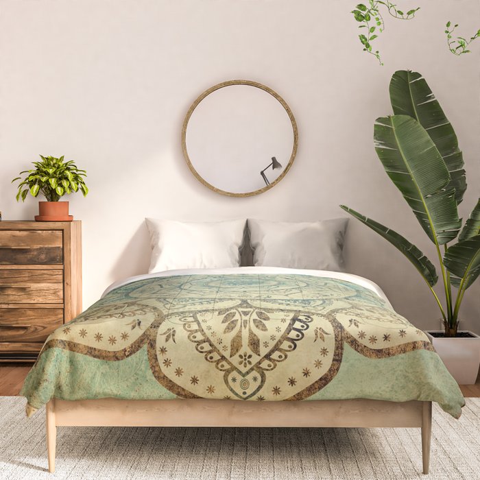 Faded Bohemian Mandala Comforter Gallery Image 3