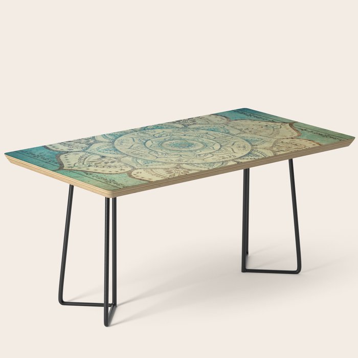 Faded Bohemian Mandala Coffee Table Gallery Image 1