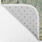 Faded Bohemian Mandala Bath Mat Gallery Image 2